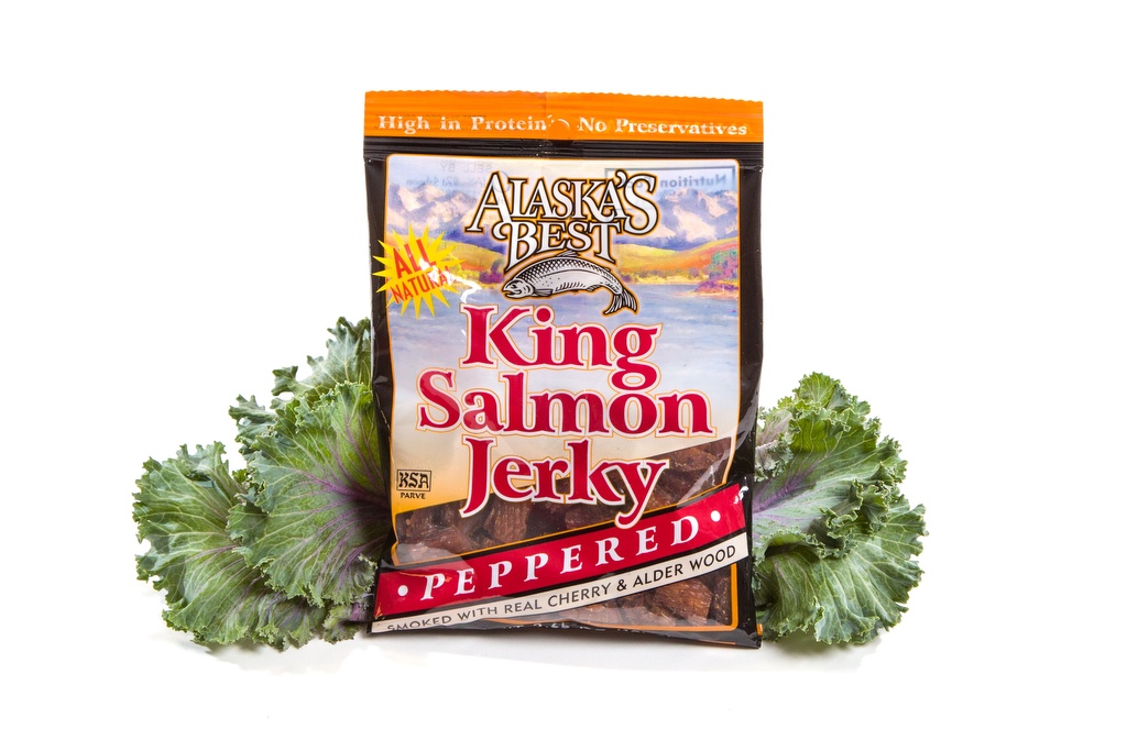 Salmon Jerky/Peppered 3.65oz.-0